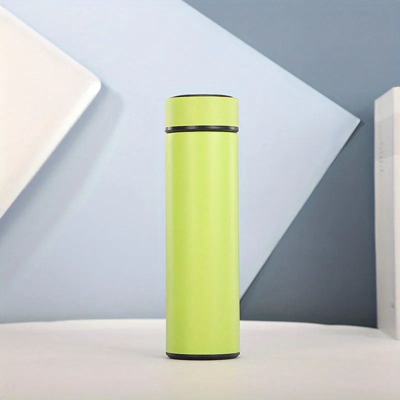 1pc Insulated Vacuum Tumbler - Durable Stainless Steel, Double-Wall Insulation, Keeps Drinks Hot or Cold for Hours, Portable and Compact, Perfect for Hot and Cold Beverages - Ideal for Business or Daily Use, Advanced Thermocooler Technology