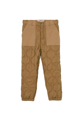 ALEX Tobacco Quilt - Quilted Cargo Pants