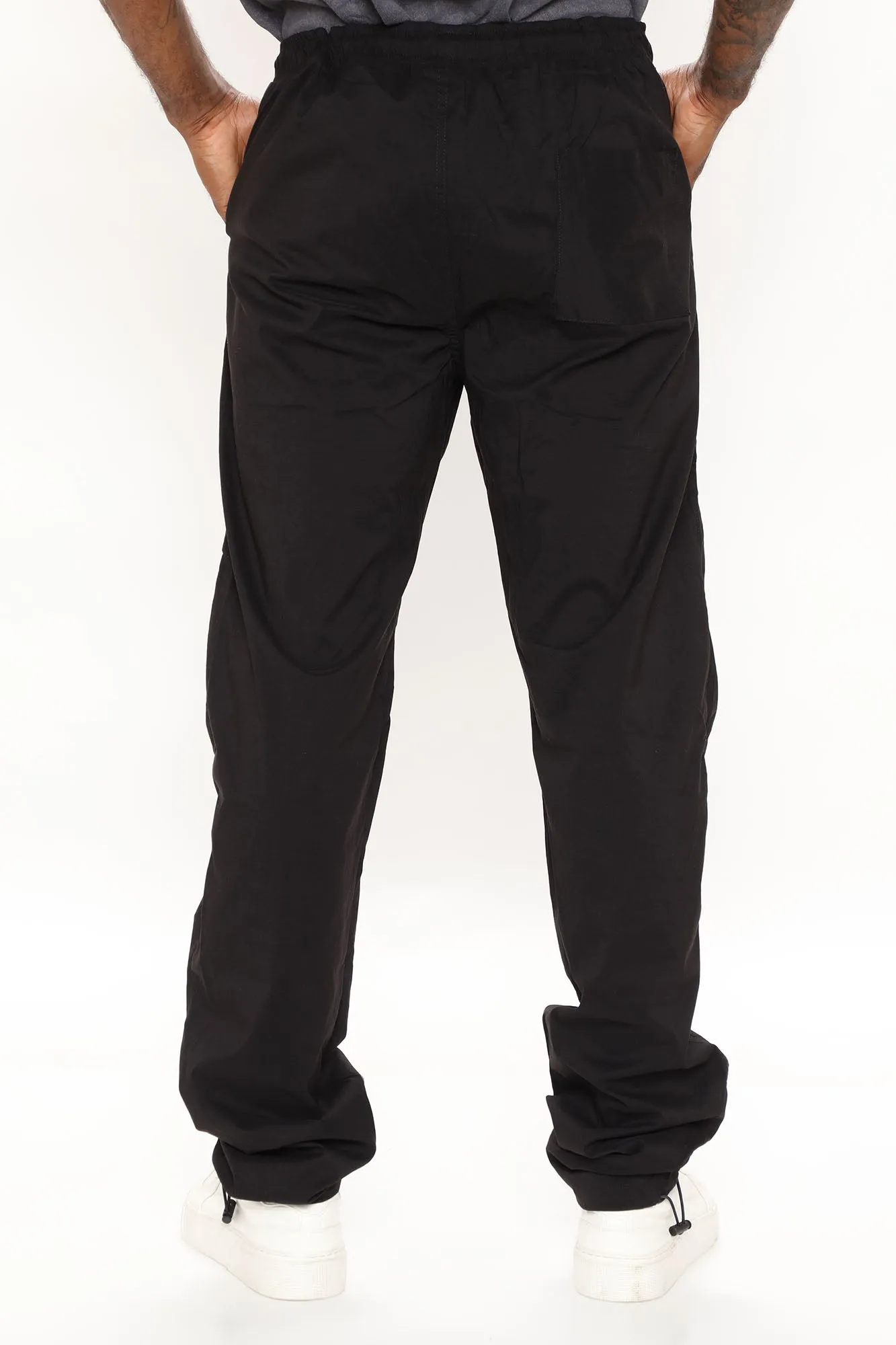 All Around Zipper Cargo Pants - Black