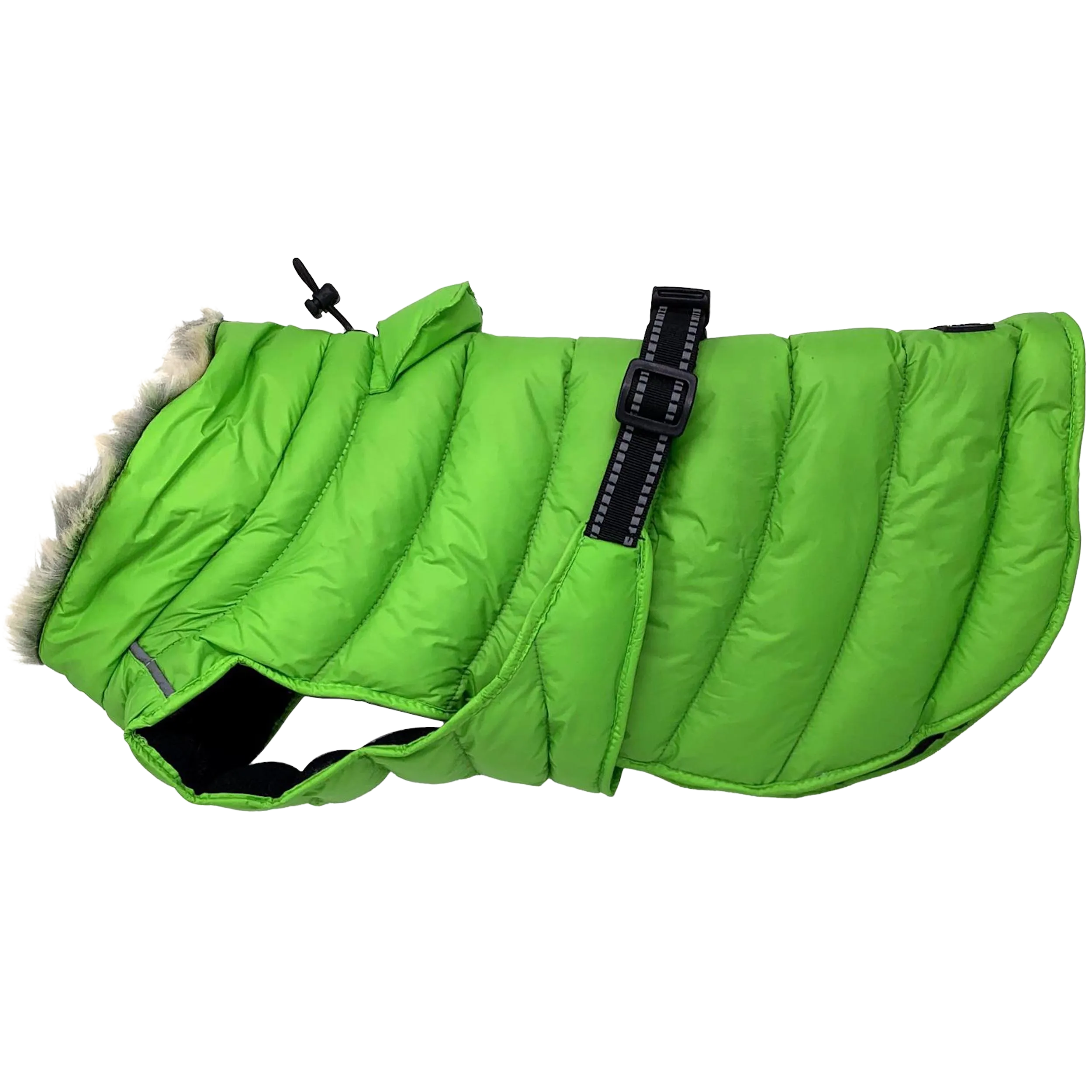 Alpine Extreme Weather Puffy Coat | Lime Green