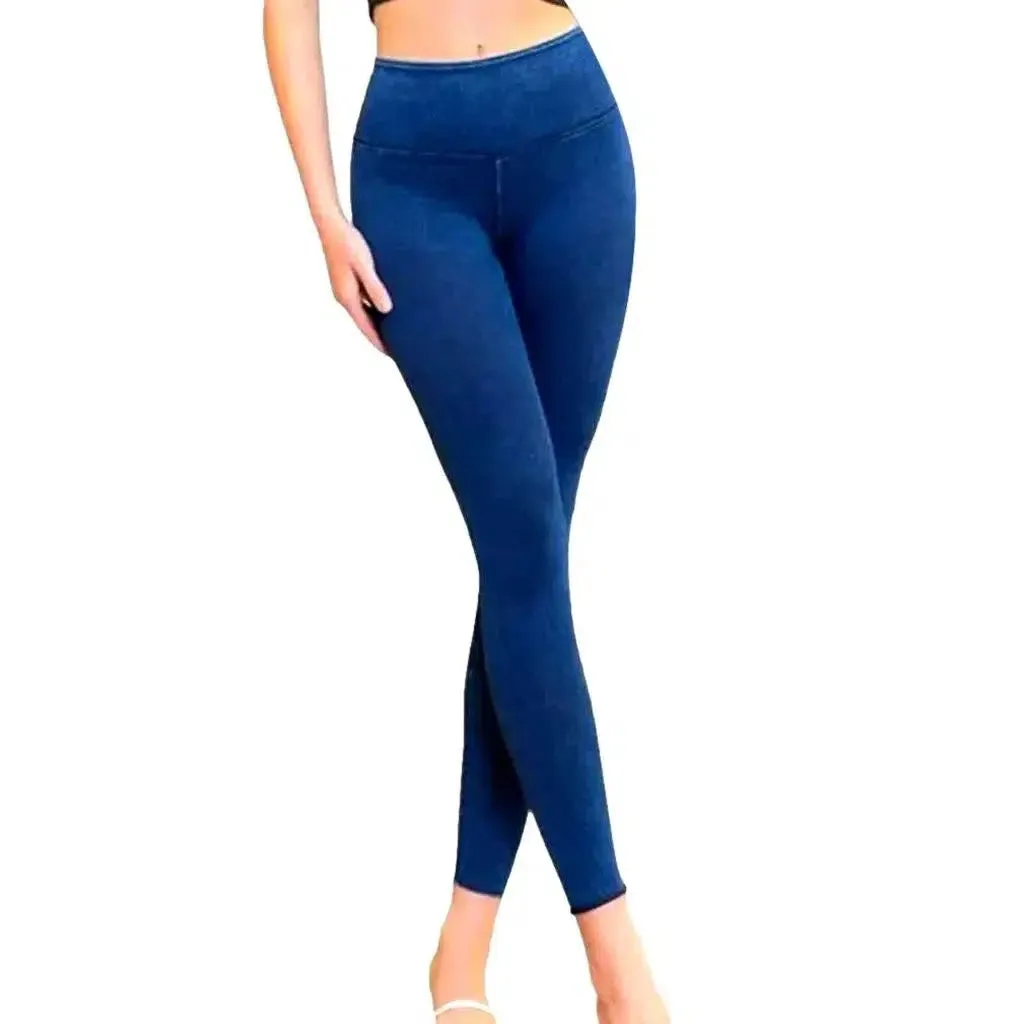 Ankle-length skinny jeans leggings for women