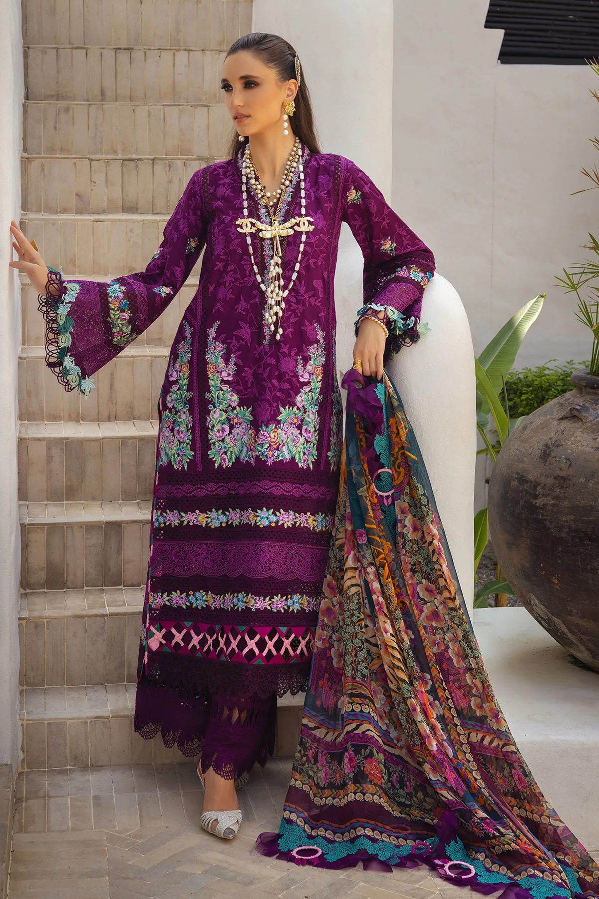 Annus Abrar Neroli Luxury Lawn Collection 2024 – Zoila