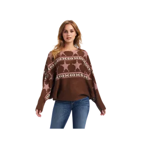 Ariat Women's Lawless  Fondue Fudge Sweater