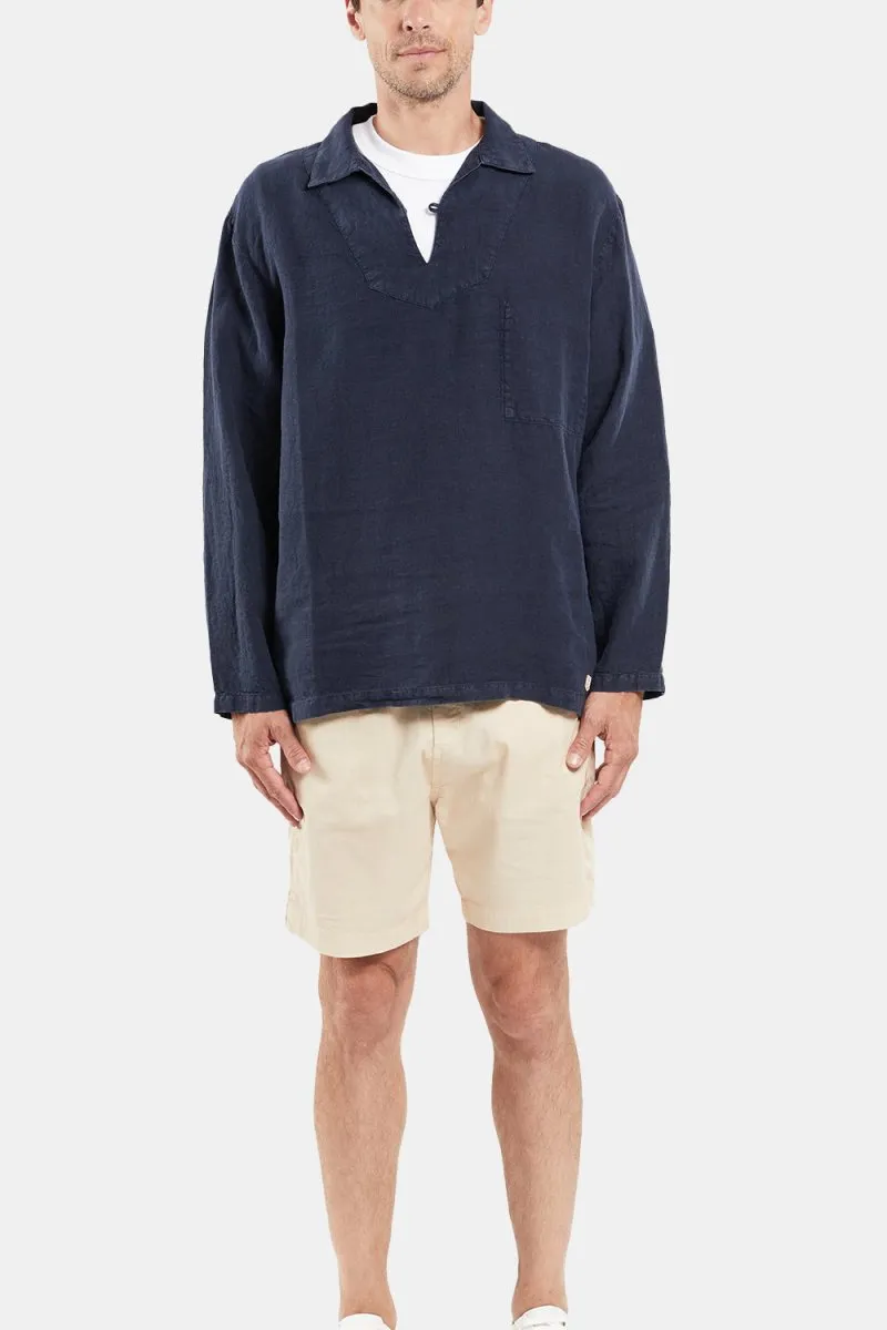 Armor Lux Linen Smock (Marine Deep)