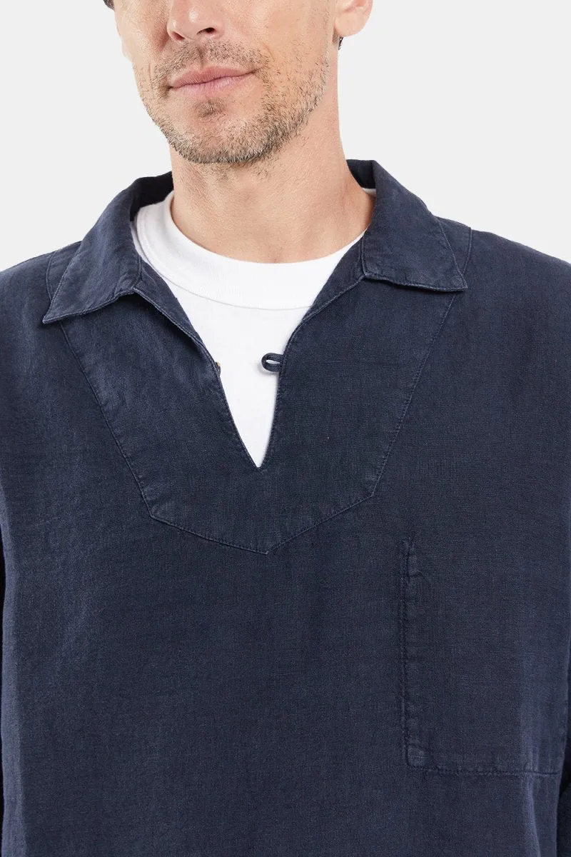 Armor Lux Linen Smock (Marine Deep)