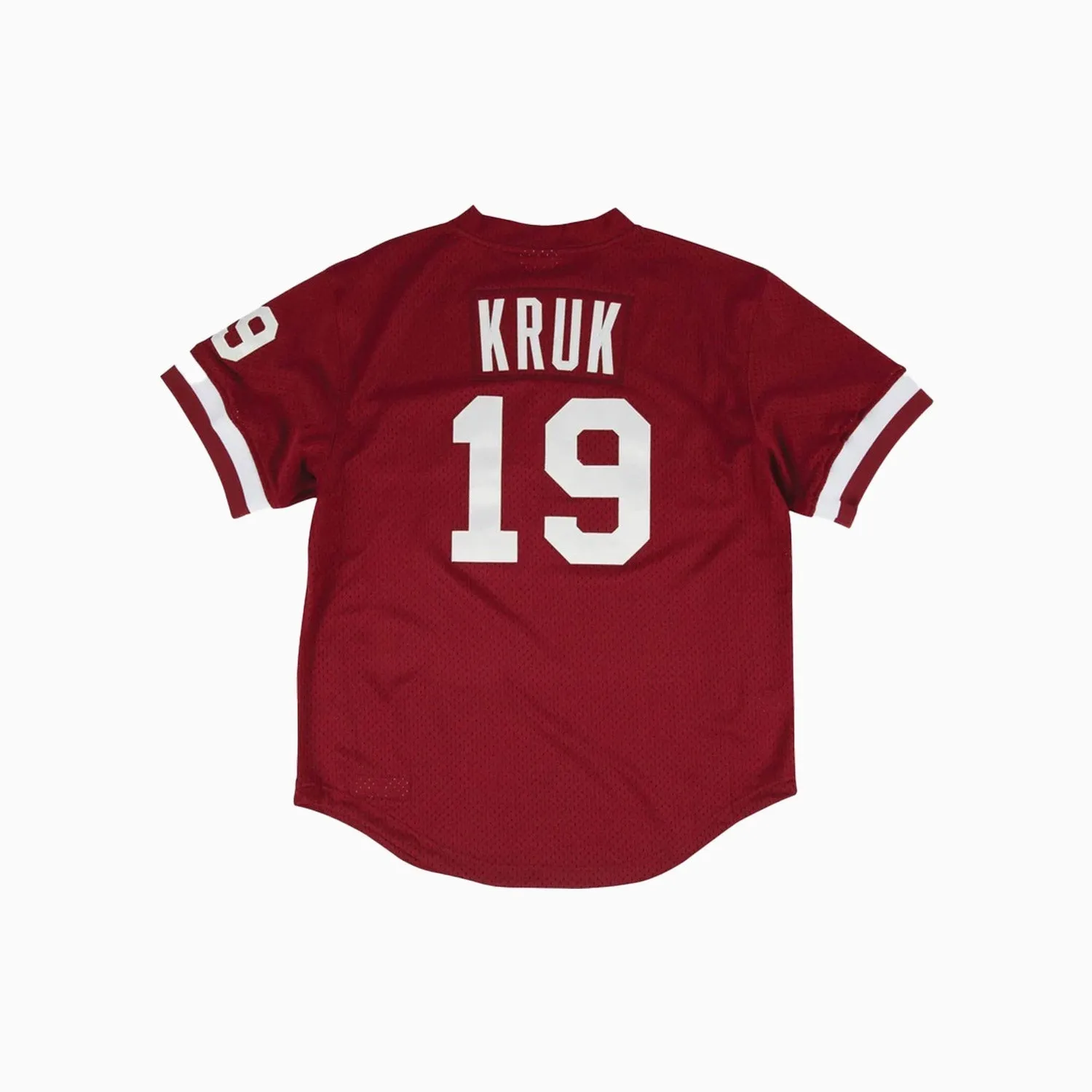 Authentic John Kruk Philadelphia Phillies MLB 1991 Jersey