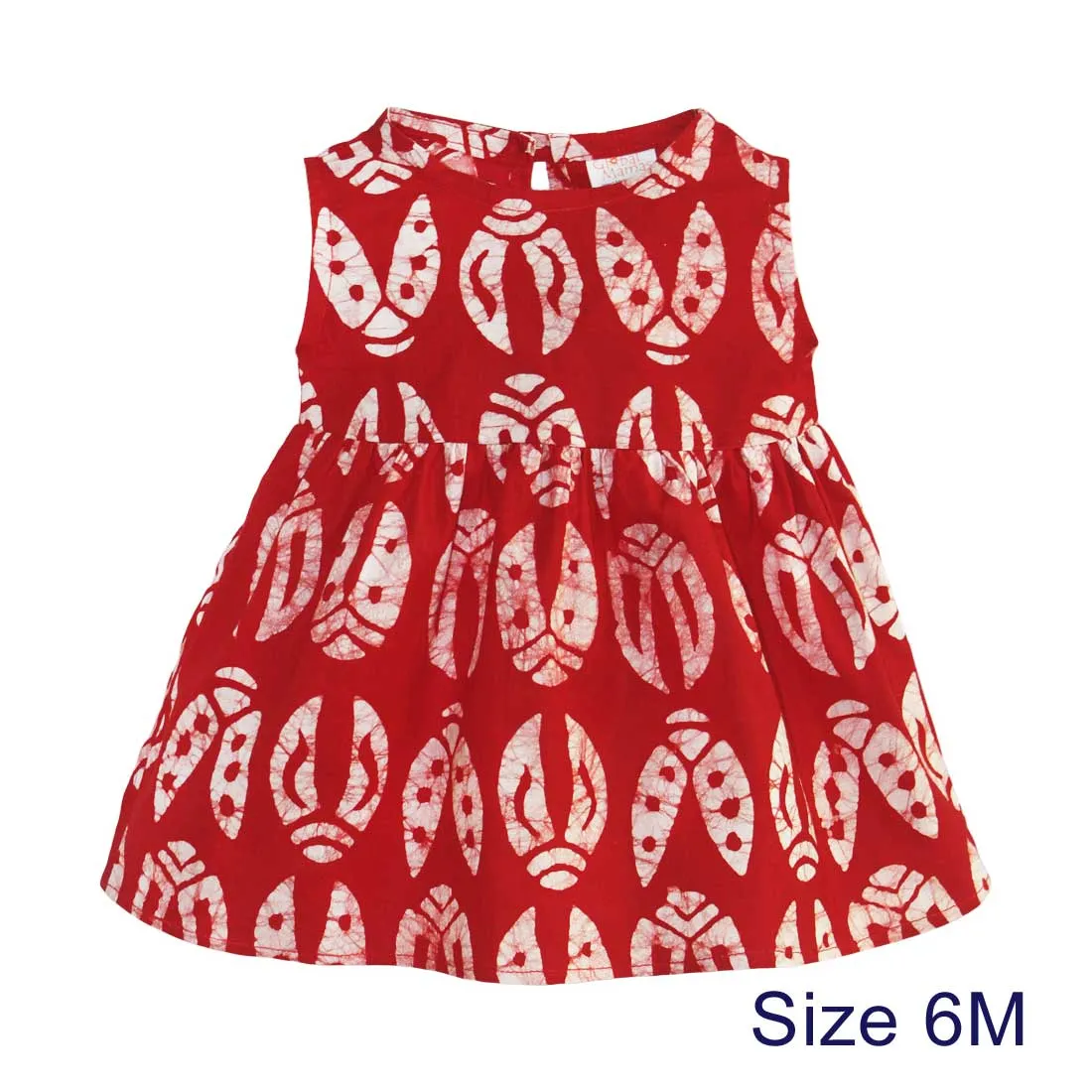 Babies Sundress Bugs Red Global Mamas