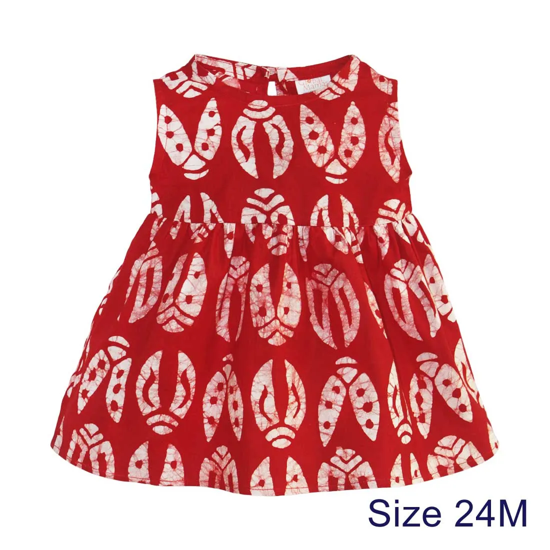 Babies Sundress Bugs Red Global Mamas