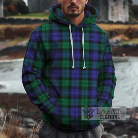 Black Watch Modern Tartan Cotton Hoodie