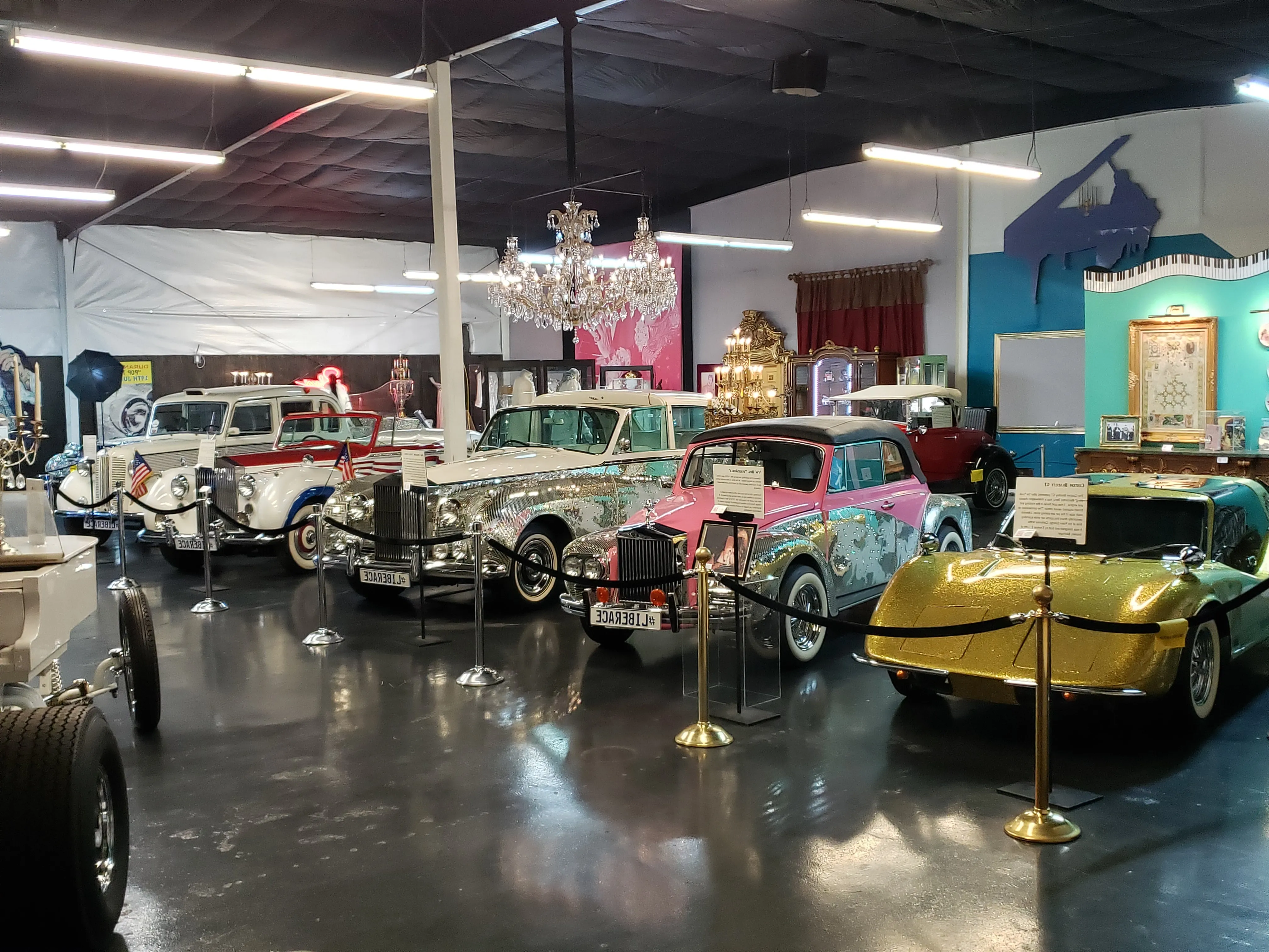 Book Events at Liberace Garage and Hollywood Cars Museum Las Vegas