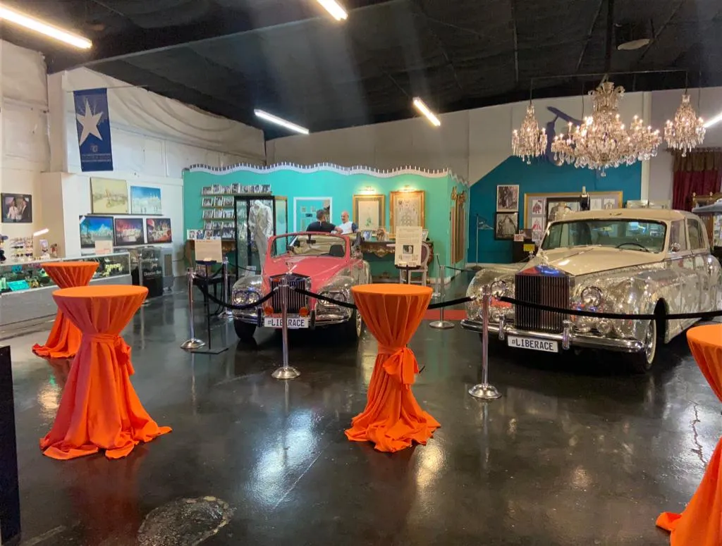 Book Events at Liberace Garage and Hollywood Cars Museum Las Vegas