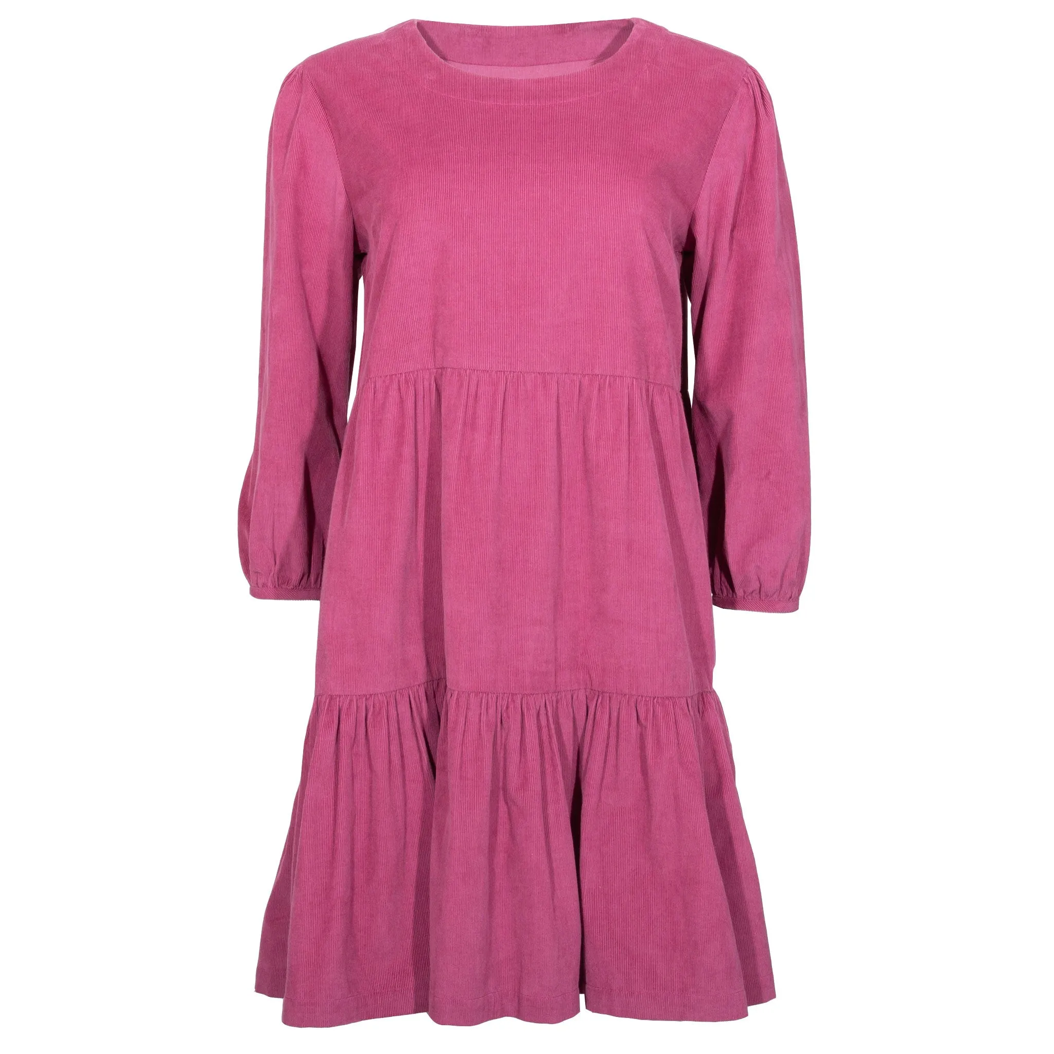 Bourton dress rhubarb