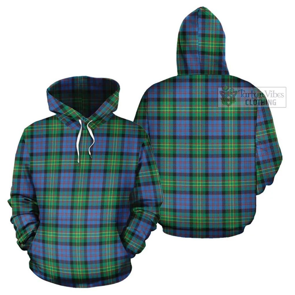 Bowie Ancient Tartan Cotton Hoodie