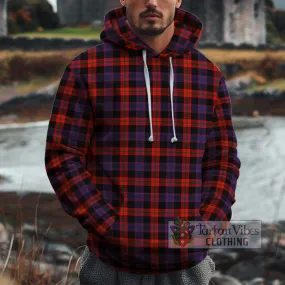 Brown (Broun) Tartan Cotton Hoodie