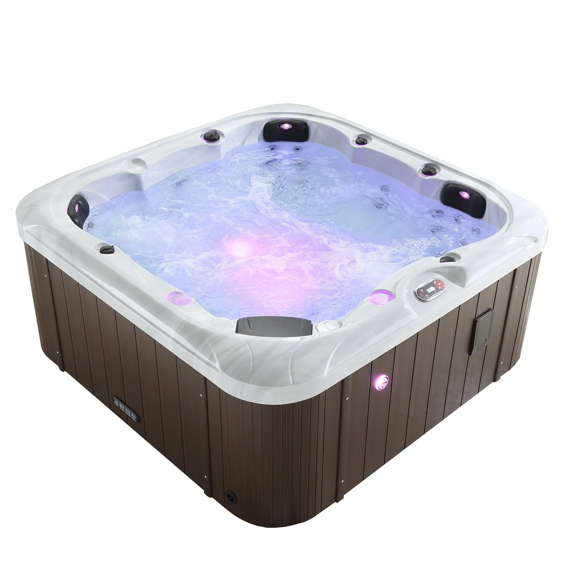 Cambridge AI Hot Tub | 6-Person 34-Jet | 200 x 200 cm