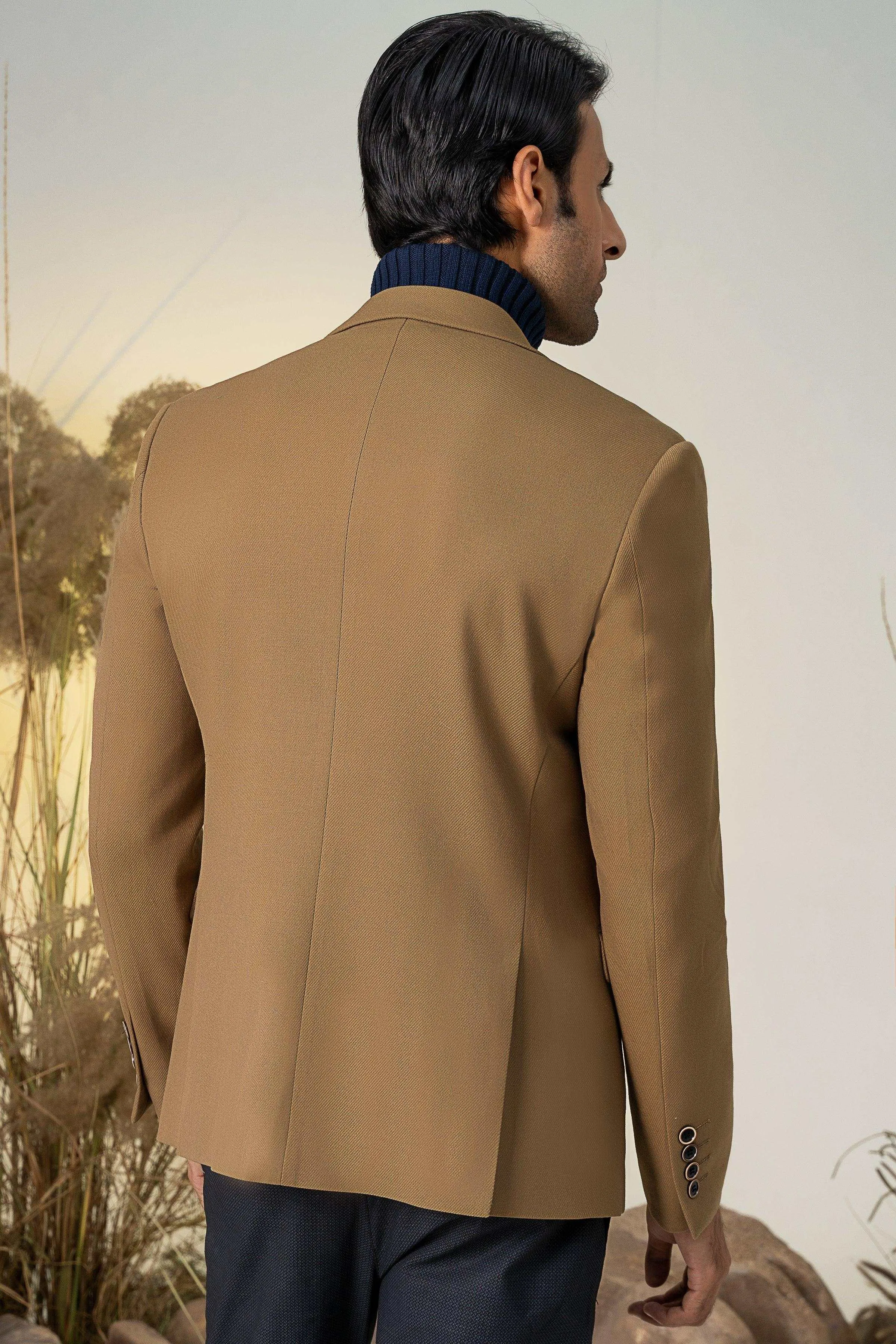 CASUAL COAT DARK KHAKI