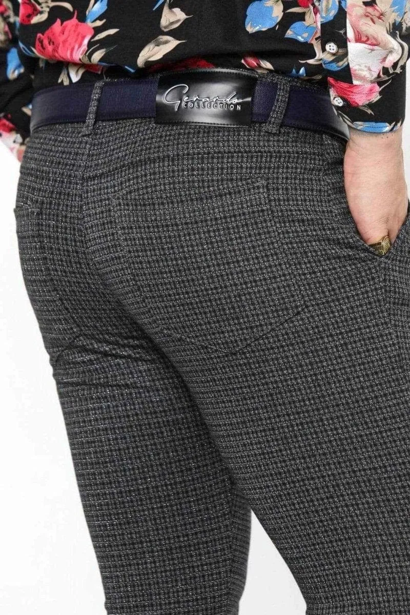 Charcoal Grey Slim Fit Dress Pants