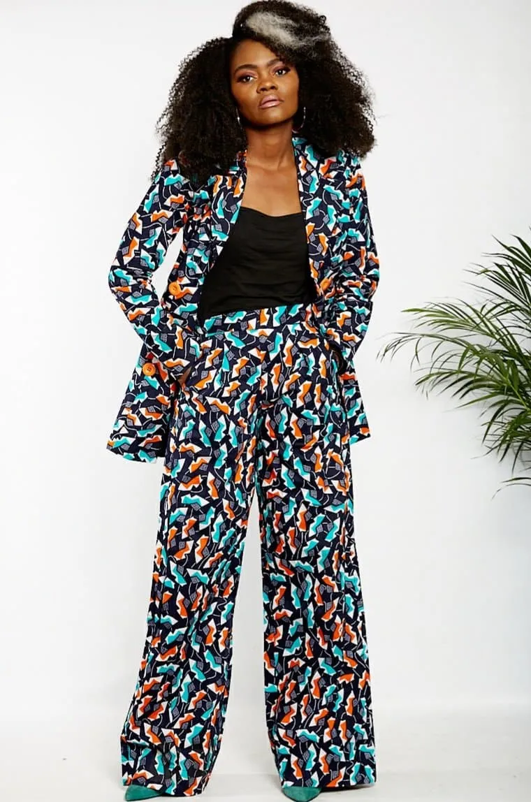 Chika African Print  Pallazo Pants ONLY