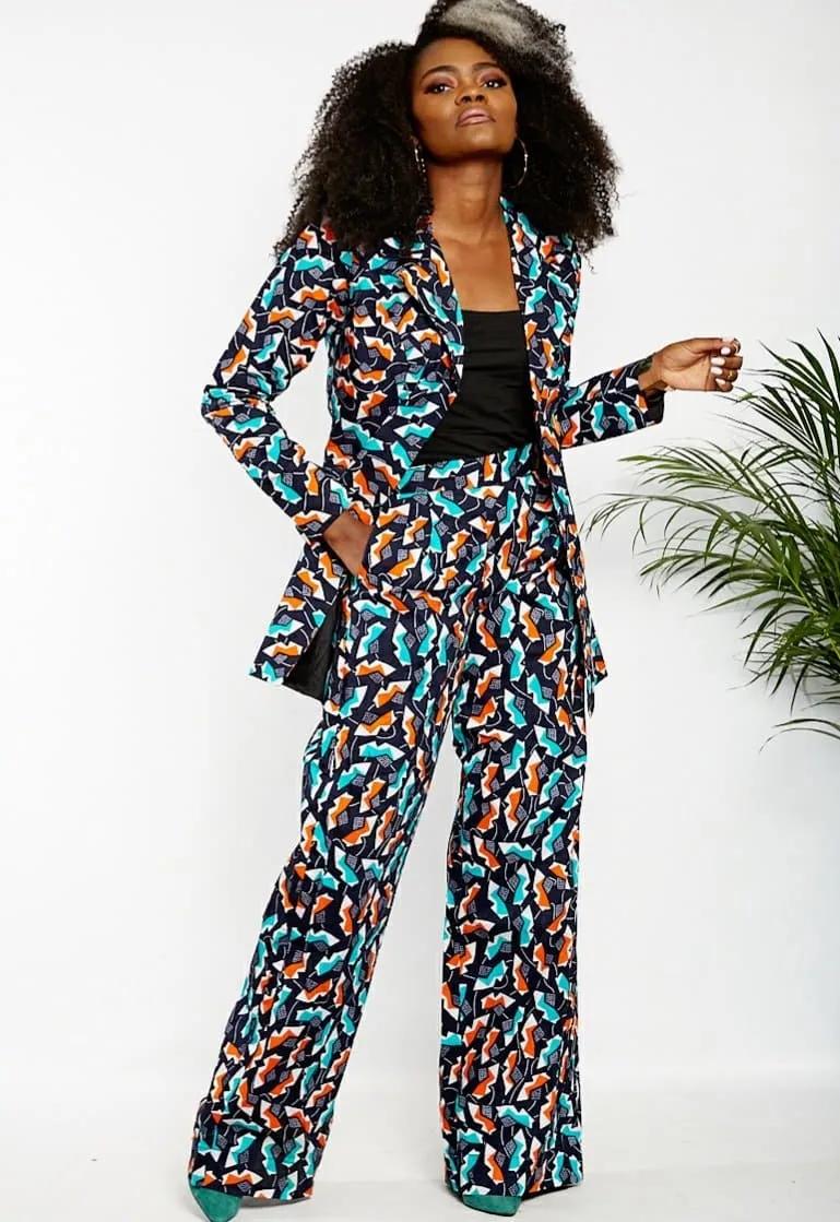 Chika African Print  Pallazo Pants ONLY