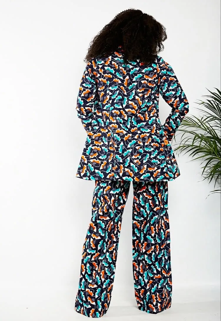 Chika African Print  Pallazo Pants ONLY