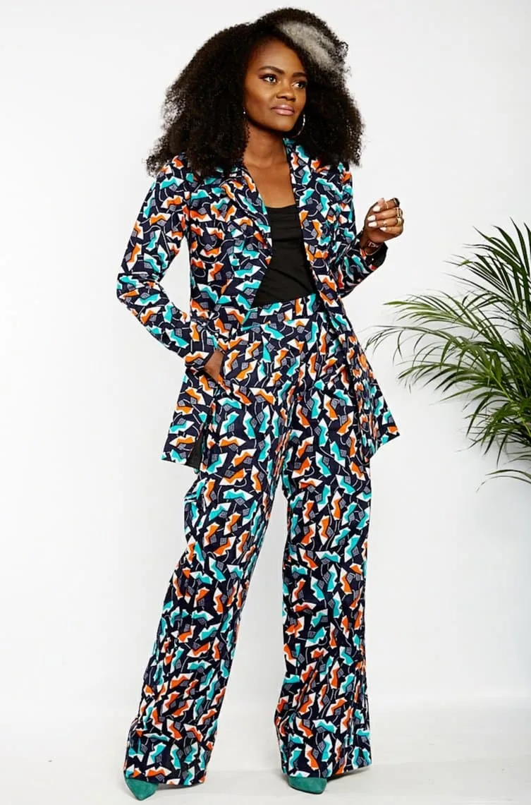 Chika African Print  Pallazo Pants ONLY