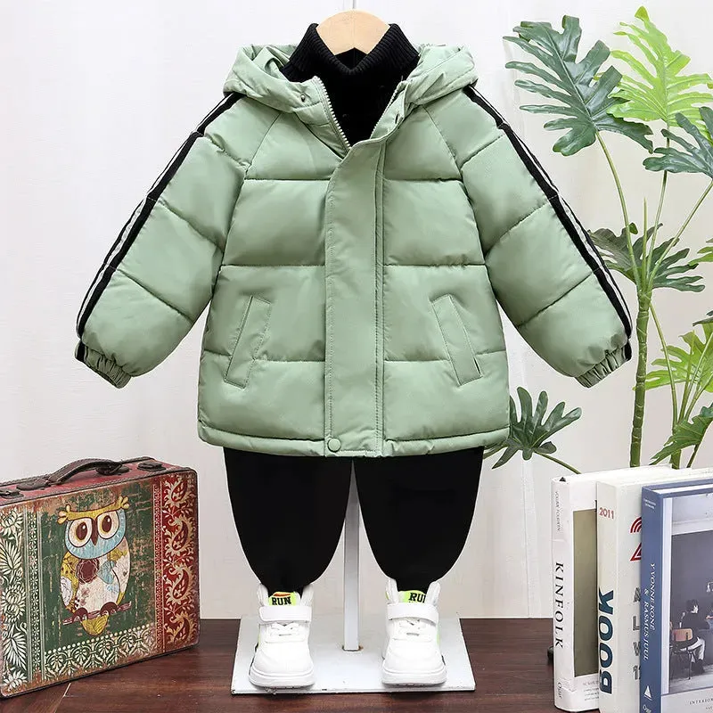 Children's Cotton Clothes Thickened Fall Winter Coat