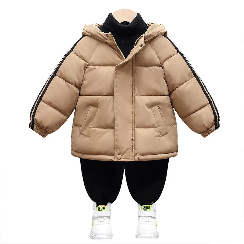 Children's Cotton Clothes Thickened Fall Winter Coat