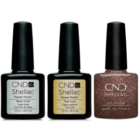 CND - Shellac Combo - Base, Top & Grace