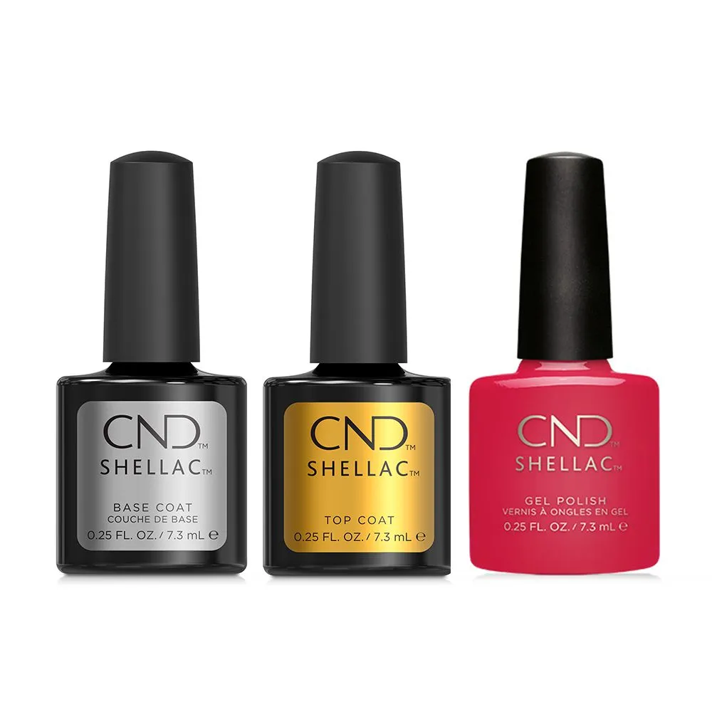 CND - Shellac Combo - Base, Top & Lobster Roll