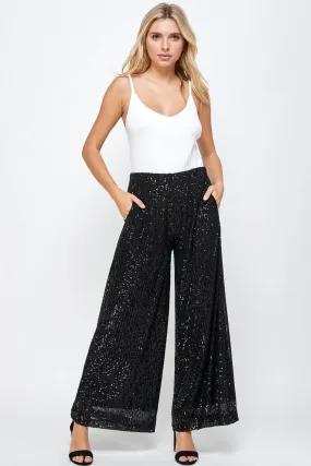 Dancing Queen Sequin Palazzo Pant