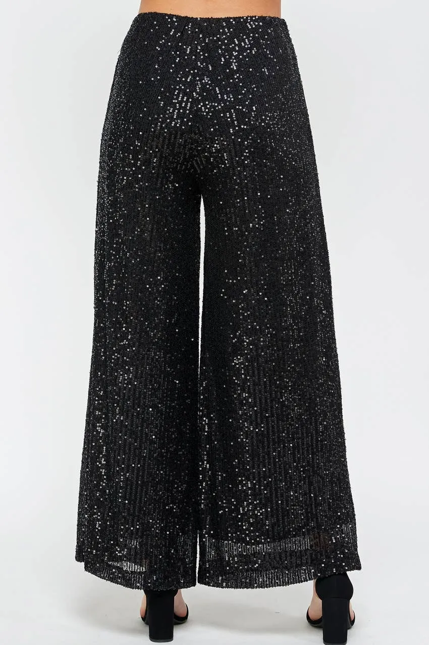 Dancing Queen Sequin Palazzo Pant