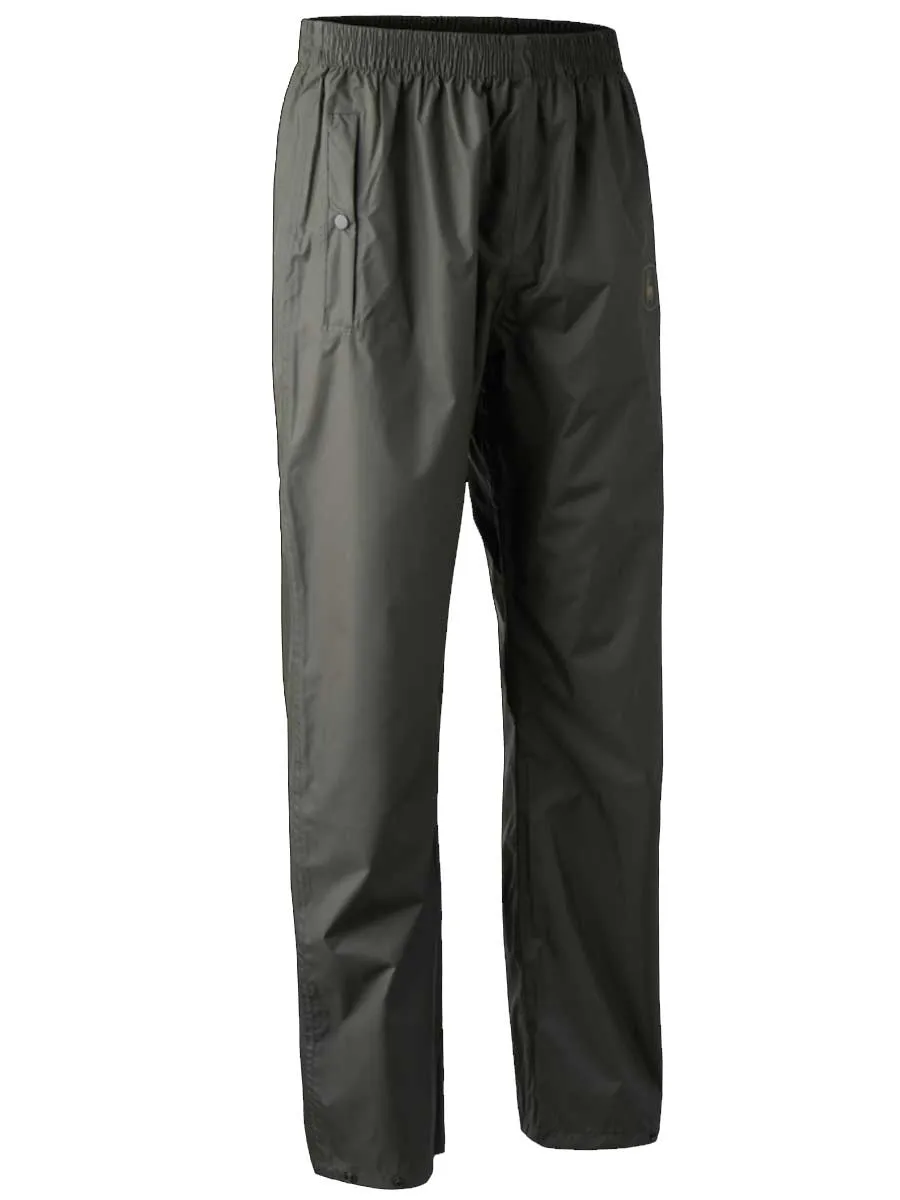 DEERHUNTER Survivor Packable Rain Trousers - Mens - Timber