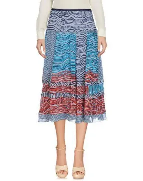 Diane Von Furstenberg Women 3/4 length skirt Dark blue S INT