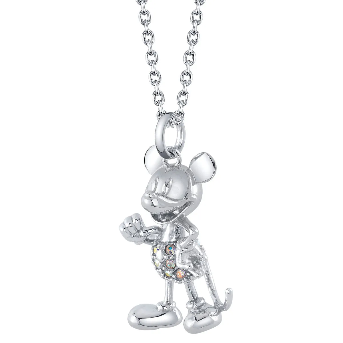 Disney X RockLove DISNEY100 Crystal Mickey Mouse Necklace