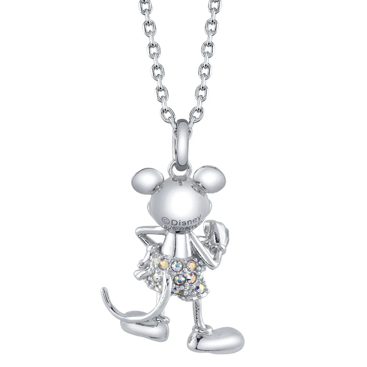 Disney X RockLove DISNEY100 Crystal Mickey Mouse Necklace