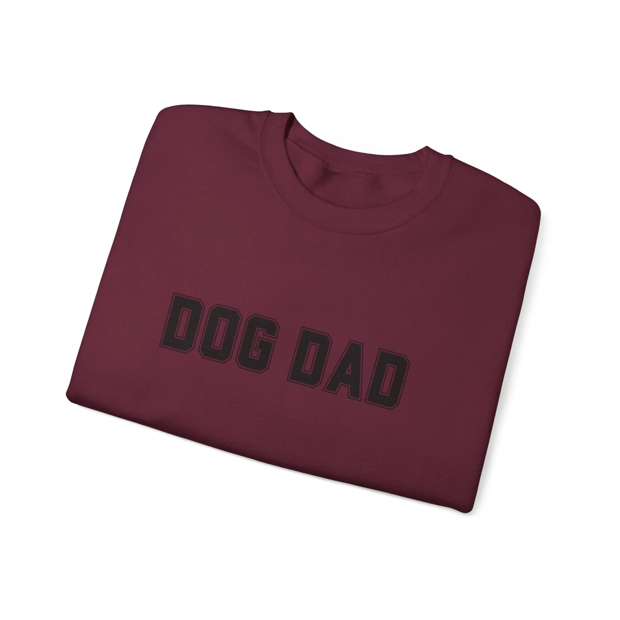 Dog Dad Comfy Pullover Sweatshirt - Perfect Gift for Him, Dog Lovers, and Fathers