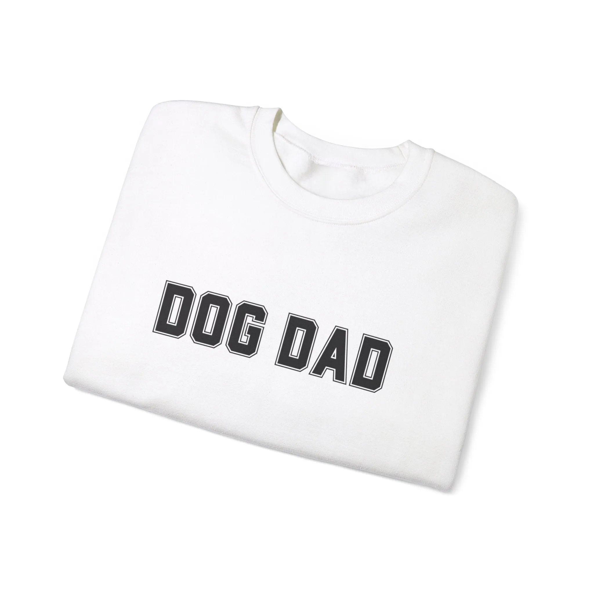 Dog Dad Comfy Pullover Sweatshirt - Perfect Gift for Him, Dog Lovers, and Fathers