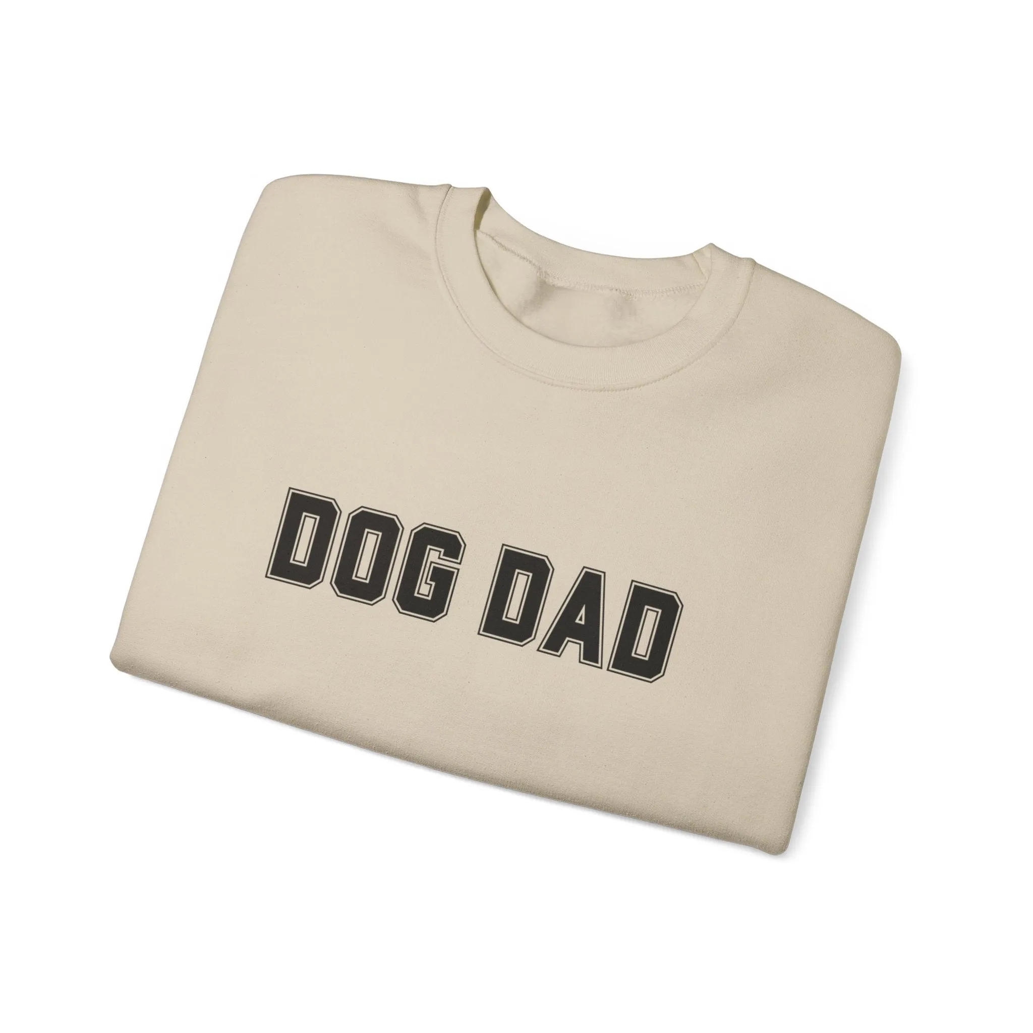 Dog Dad Comfy Pullover Sweatshirt - Perfect Gift for Him, Dog Lovers, and Fathers