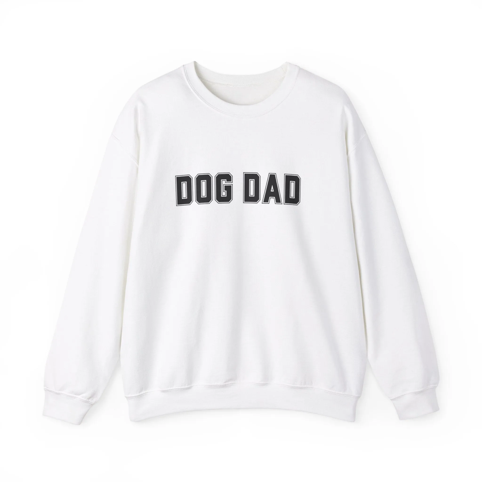 Dog Dad Comfy Pullover Sweatshirt - Perfect Gift for Him, Dog Lovers, and Fathers