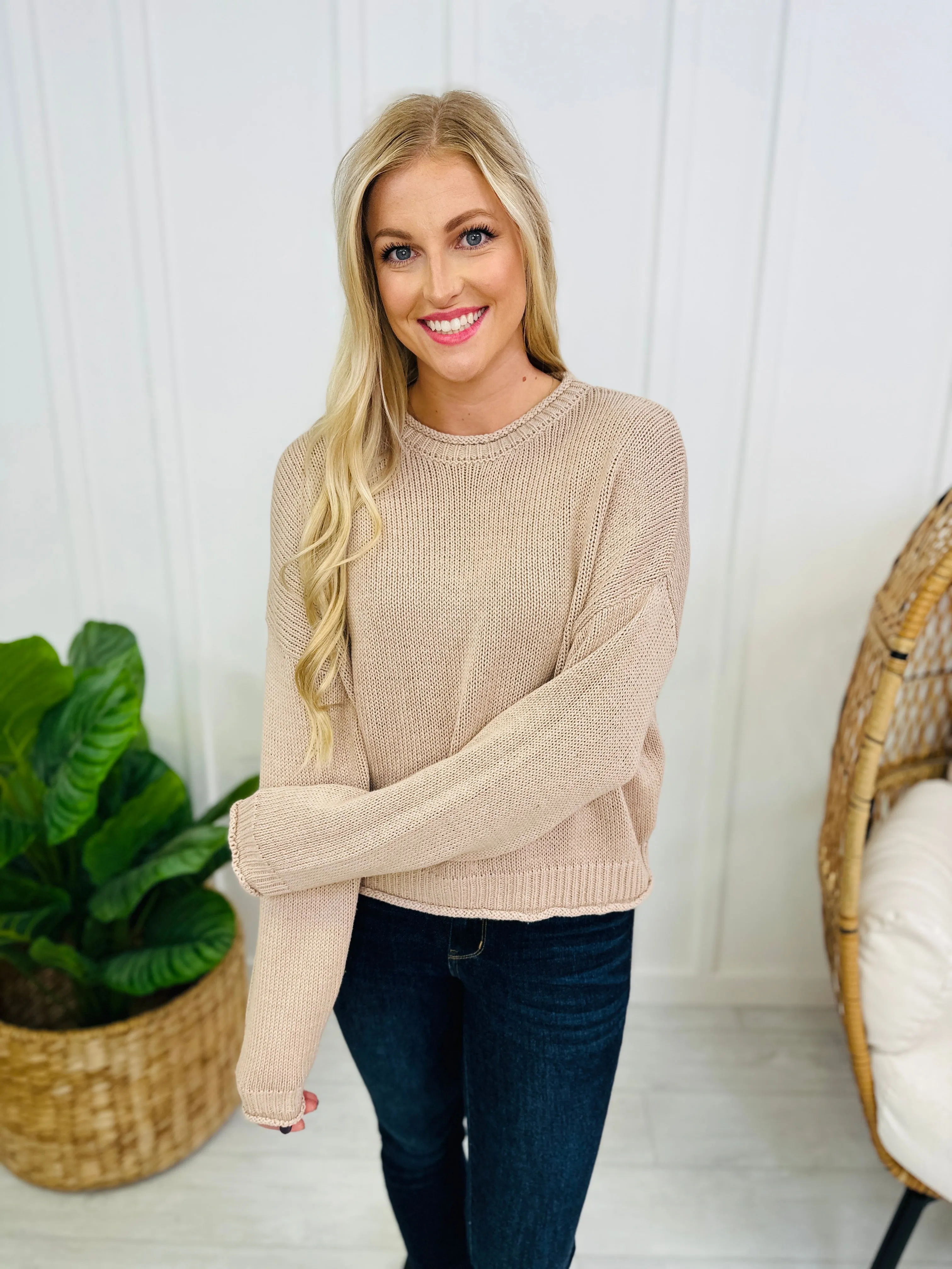 DOORBUSTER! Charming All The Time Sweater- Multiple Colors!