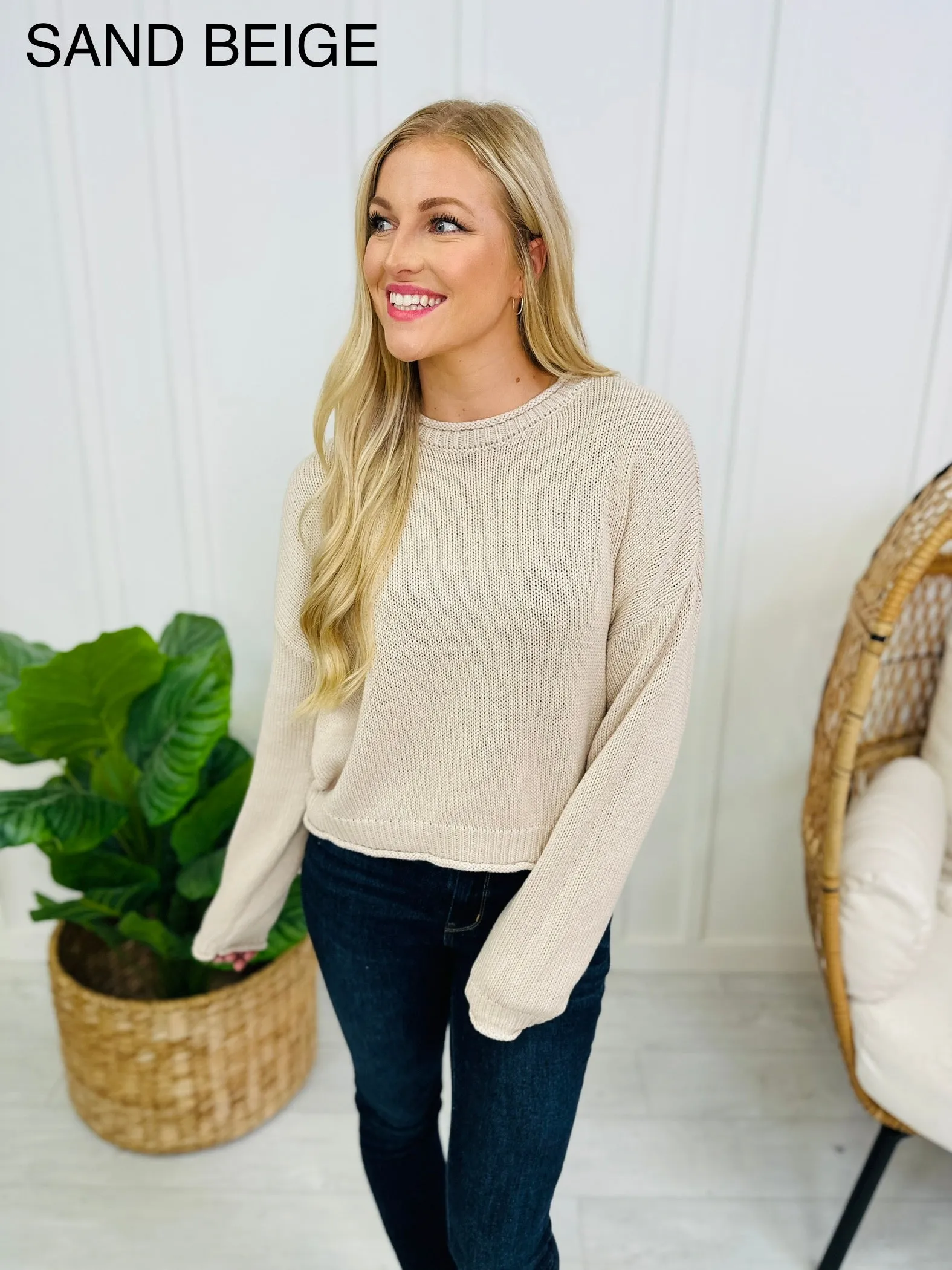 DOORBUSTER! Charming All The Time Sweater- Multiple Colors!