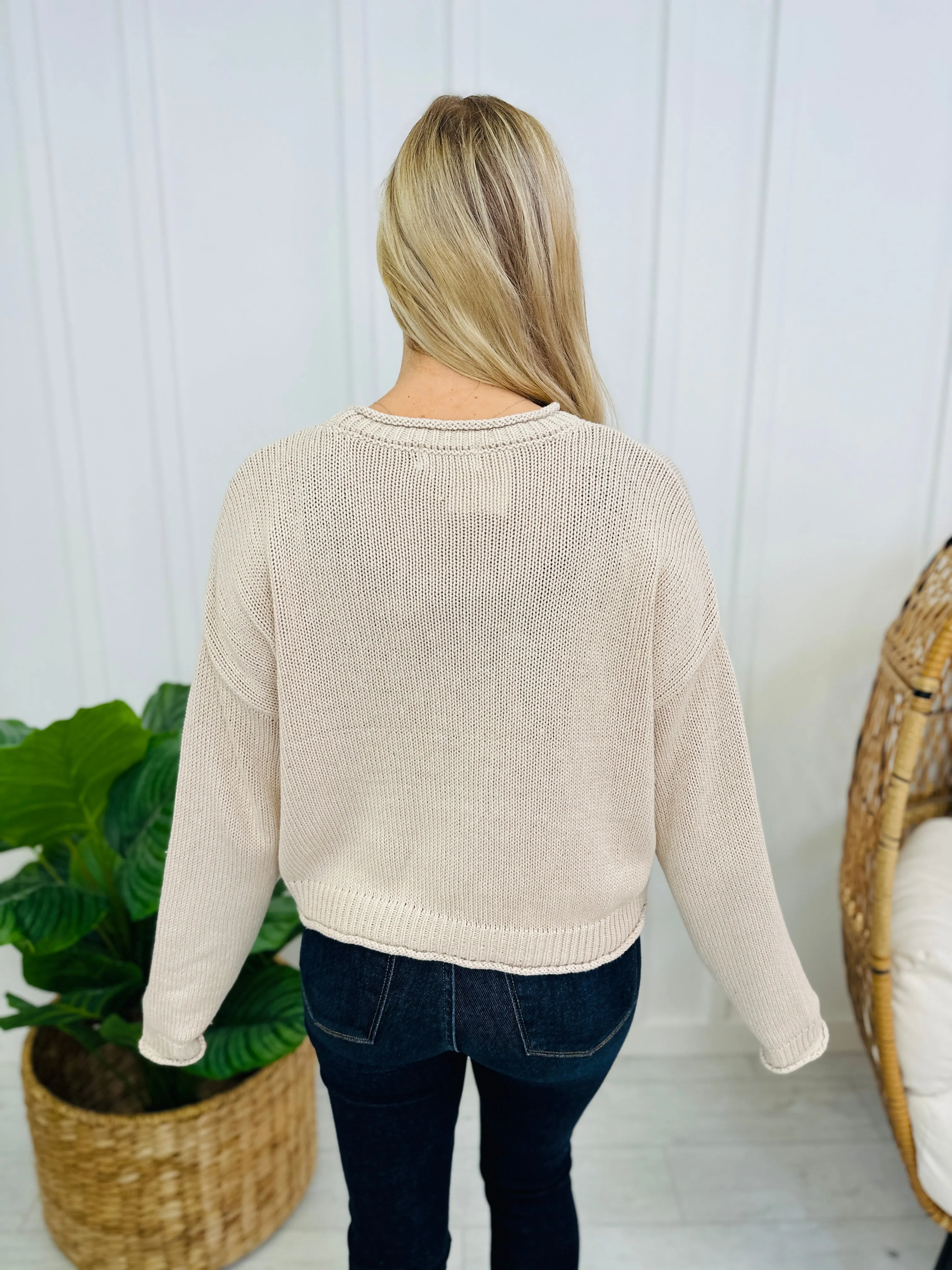 DOORBUSTER! Charming All The Time Sweater- Multiple Colors!