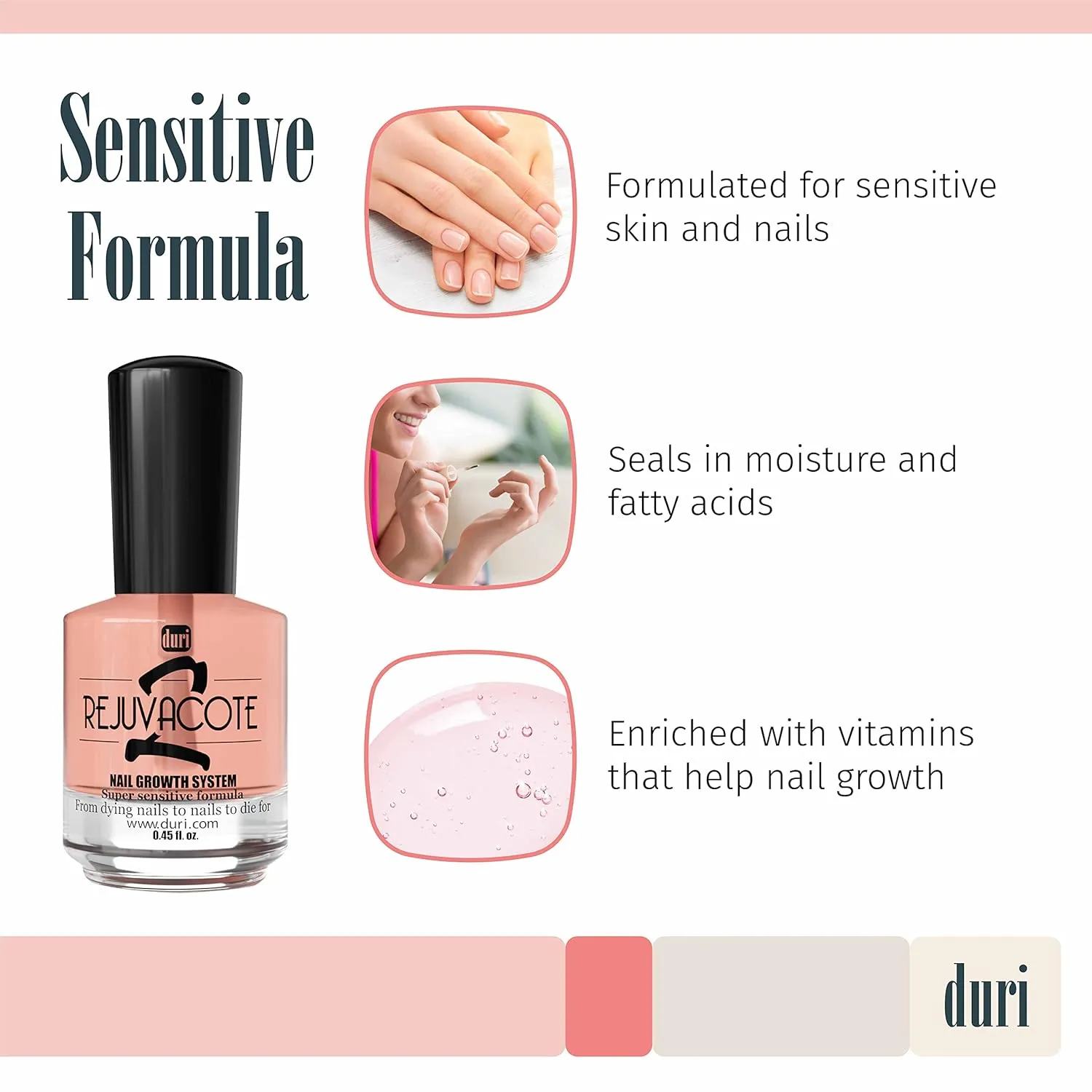 Duri Rejuvacote Nail Growth System 2