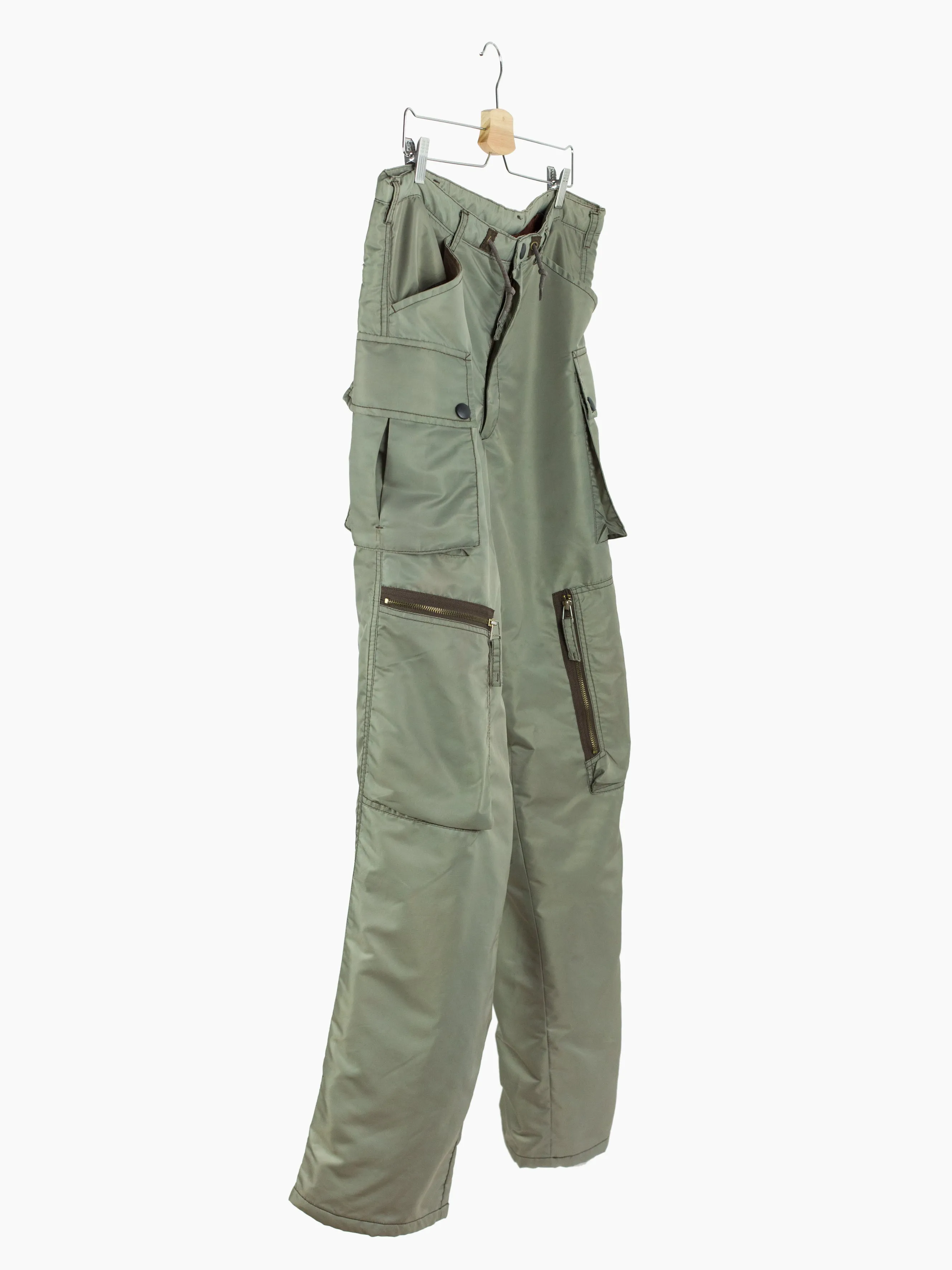 Dézert 90s Quilted Nylon Multi Pocket Flight Pants