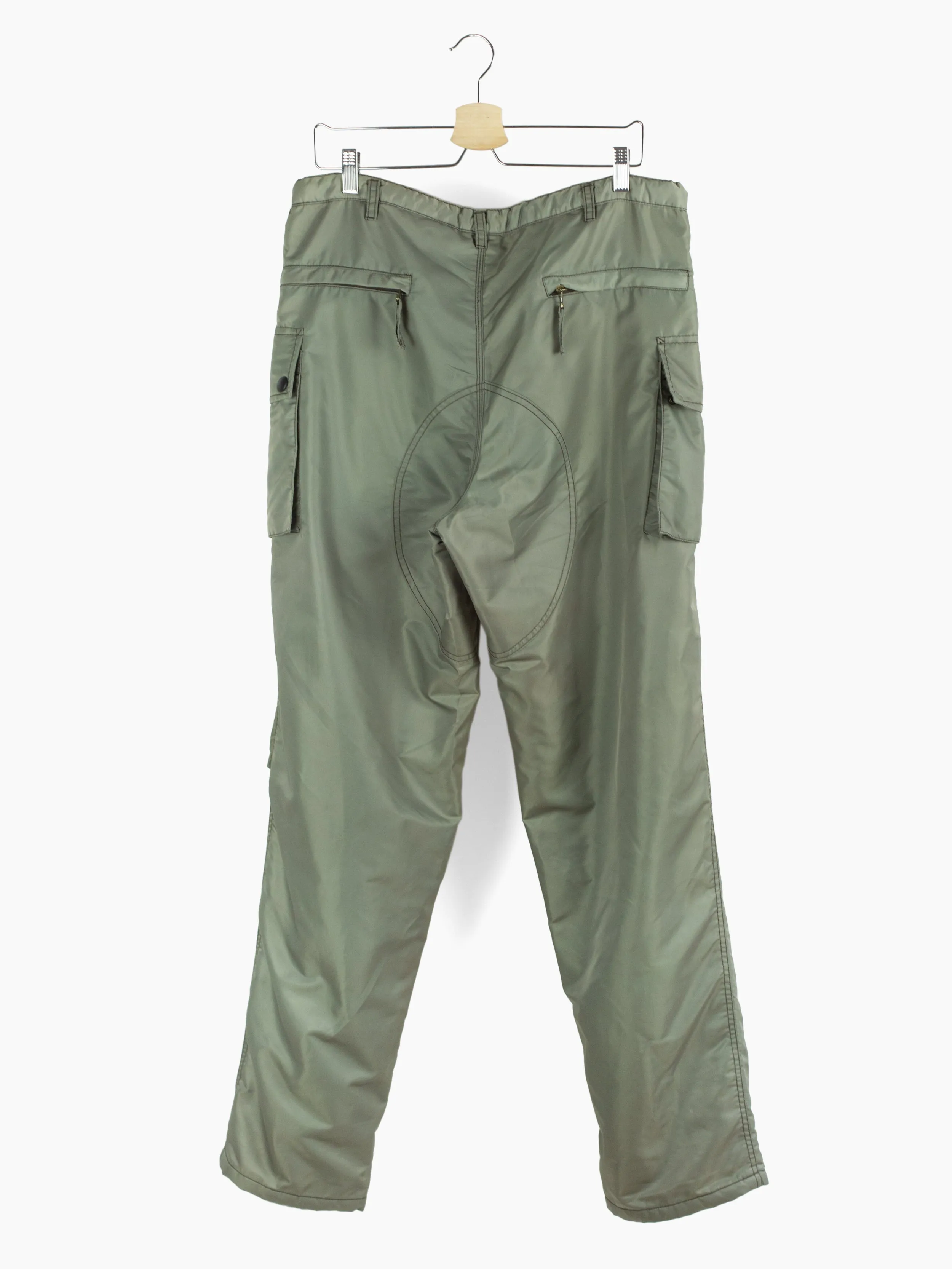 Dézert 90s Quilted Nylon Multi Pocket Flight Pants