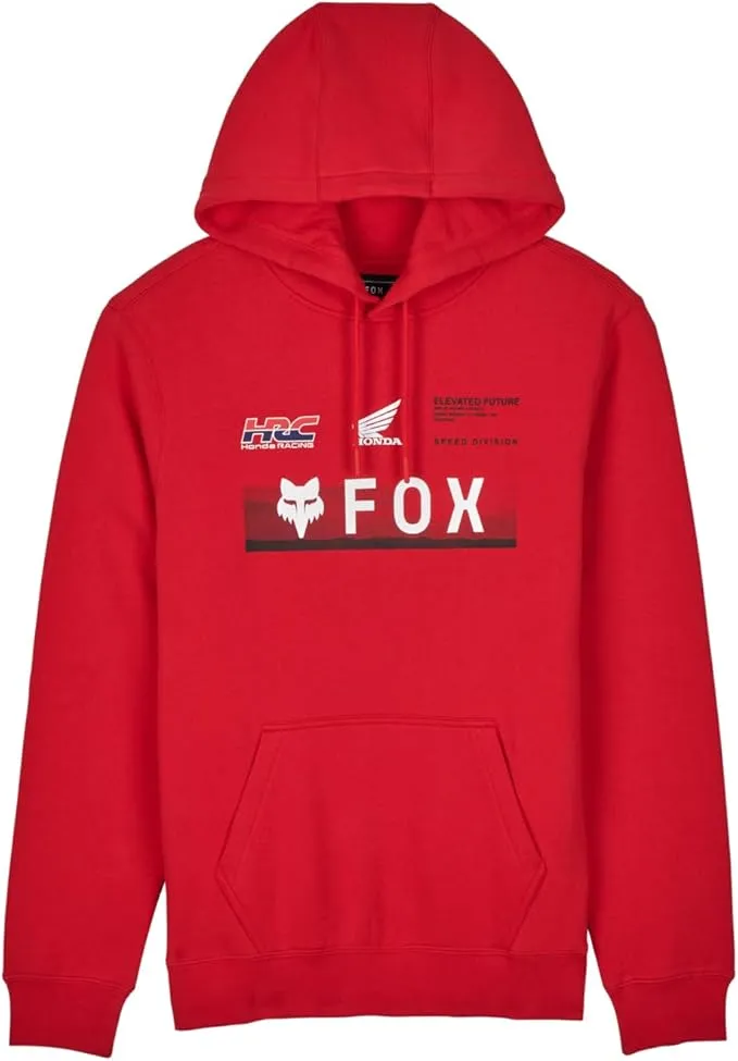 Fox Racing Fox X Honda Pullover Casual Hoodie Red