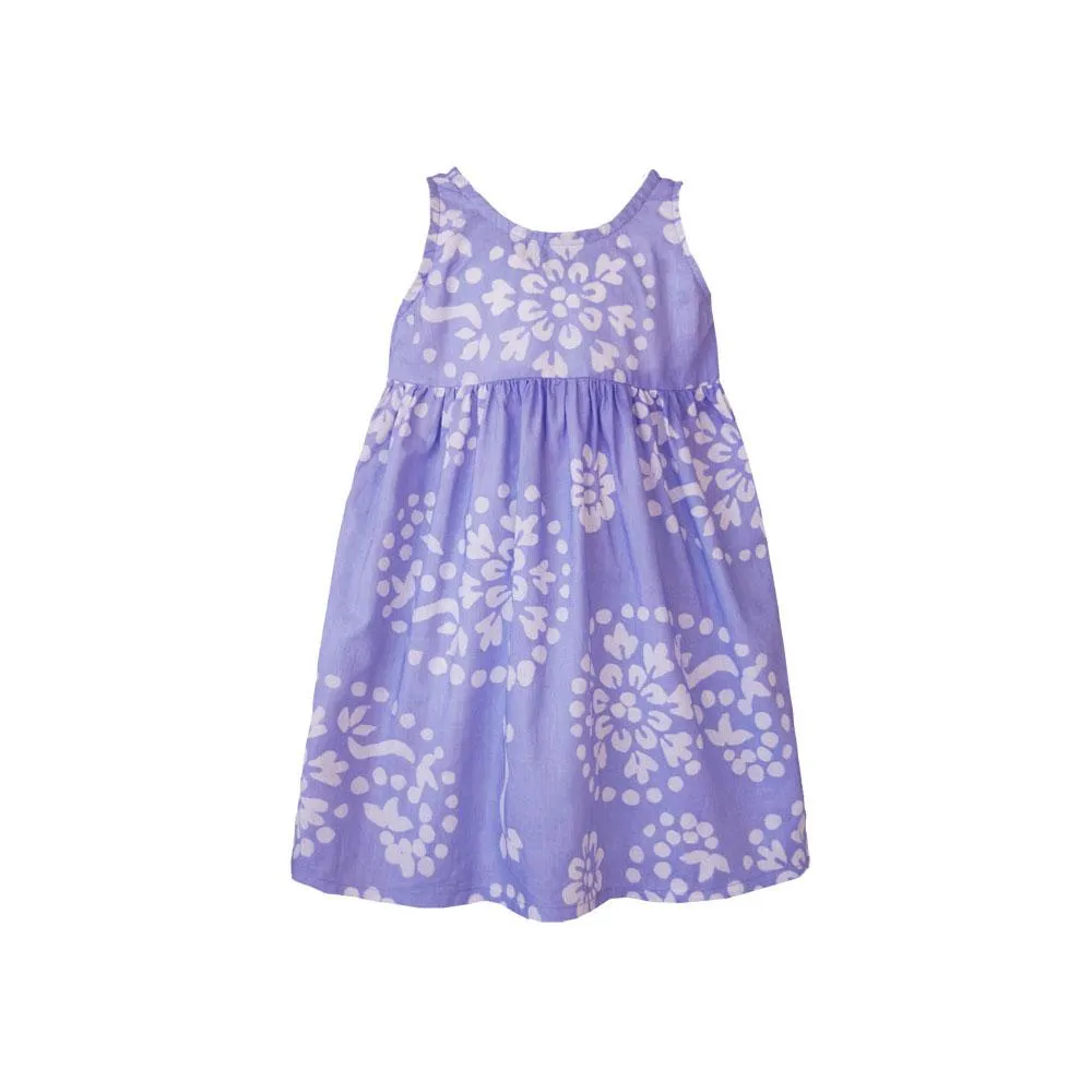 Girls Sundress Violet Paisley Global Mamas