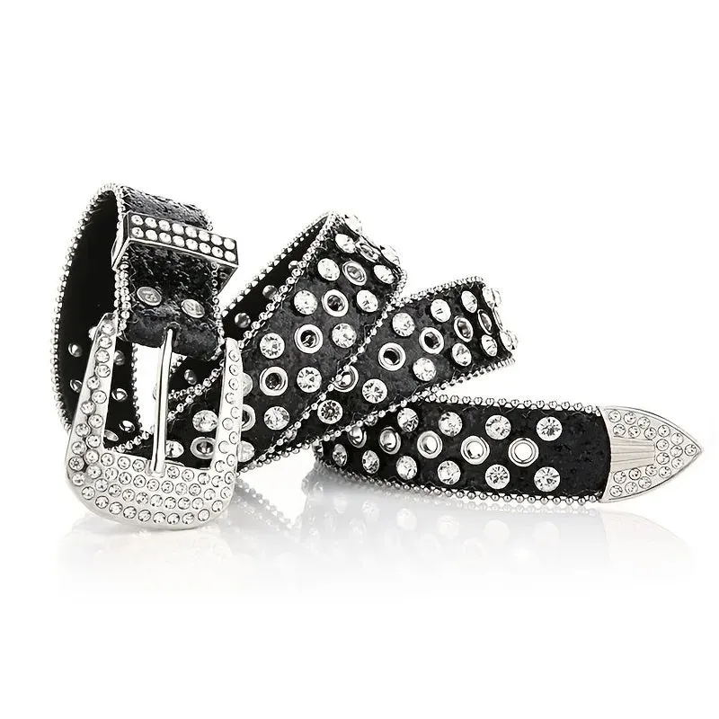 Gorgeous Glittering Rhinestone Studded Luxury Belt