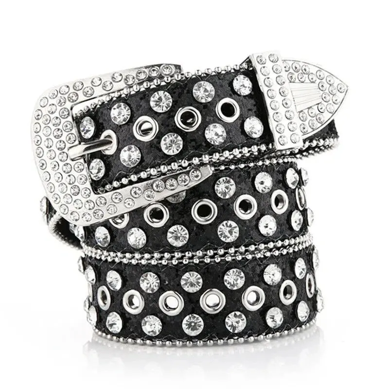 Gorgeous Glittering Rhinestone Studded Luxury Belt