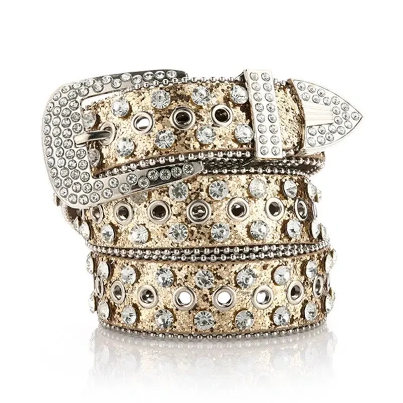 Gorgeous Glittering Rhinestone Studded Luxury Belt